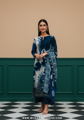 Abrish By Sobia Waseem | Unstitched Doriya Linen Embroidered Collection - 2025 D-04